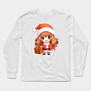 Christmas With Your Favorite Anime Long Sleeve T-Shirt